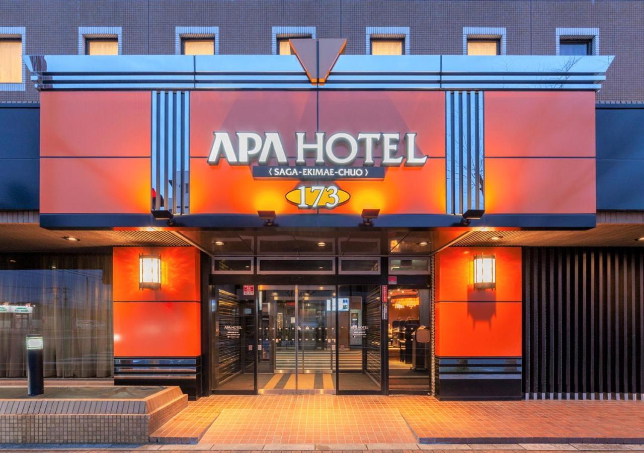 APA Hotel Saga Ekimae Chuo Bagian luar foto